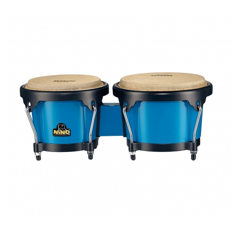 BONGOS NINO ABS 6.5/7.5" BLEU-NOIR