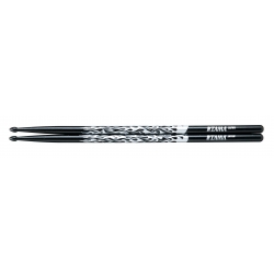 TAMA Design Drumstick Oak 7A Rhythmic Fire Black & Silver