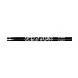 TAMA Design Drumstick Oak 7A Sticks of Doom Black & Silver