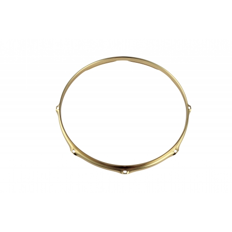 TAMA Customized Brass Mighty Hoop 14", 8 holes, Batter side for STAR Reserve Hammered Copper