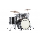TAMA Starclassic Maple 4-piece shell pack with 22" bass drum, Chrome Shell Hardware BLACK CLOUDS & SILVER LININGS