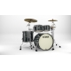 TAMA Starclassic Maple 4-piece shell pack with 22" bass drum, Smoked Black Nickel Shell Hardware BLACK CLOUDS & SILVER LININGS