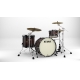 TAMA Starclassic Maple 3-piece shell pack with 22" bass drum, Black Nickel Shell Hardware DARK MOCHA BURST