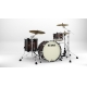 TAMA Starclassic Maple 3-piece shell pack with 22" bass drum, Chrome Shell Hardware DARK MOCHA BURST