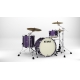 TAMA Starclassic Maple 3-piece shell pack with 22" bass drum, Chrome Shell Hardware DEEPER PURPLE