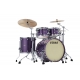TAMA Starclassic Maple 4-piece shell pack with 22" bass drum, Chrome Shell Hardware DEEPER PURPLE