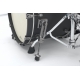 TAMA Starclassic Maple 4-piece shell pack with 22" bass drum, Smoked Black Nickel Shell Hardware FLAT BLACK