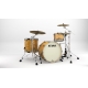 TAMA Starclassic Maple 3-piece shell pack with 22" bass drum, Black Nickel Shell Hardware GLOSS NATURAL MOVINGUI