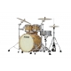 TAMA Starclassic Maple 4-piece shell pack with 22" bass drum, Chrome Shell Hardware GLOSS NATURAL MOVINGUI