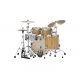 TAMA Starclassic Maple 4-piece shell pack with 22" bass drum, Chrome Shell Hardware GLOSS NATURAL MOVINGUI