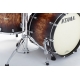 TAMA Starclassic Maple 4-piece shell pack with 22" bass drum, Chrome Shell Hardware MOLTEN SATIN BROWN BURST