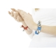 BRACELET NINO 3 GRELOTS, BLEU