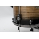 TAMA Starclassic Maple 4-piece shell pack with 22" bass drum, Smoked Black Nickel Shell Hardware NATURAL PACIFIC WALNUT BURST