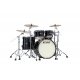 TAMA Starclassic Maple 4-piece shell pack with 22" bass drum, Black Nickel Shell Hardware PIANO BLACK