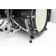 TAMA Starclassic Maple 4-piece shell pack with 22" bass drum, Chrome Shell Hardware PIANO BLACK