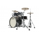 TAMA Starclassic Maple 4-piece shell pack with 22" bass drum, Chrome Shell Hardware PIANO BLACK