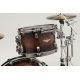 TAMA Starclassic Maple 3-piece shell pack with 22" bass drum, Smoked Black Nickel Shell Hardware TOBACCO SUNBURST MOVINGUI