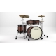 TAMA Starclassic Maple 4-piece shell pack with 22" bass drum, Black Nickel Shell Hardware TOBACCO SUNBURST MOVINGUI