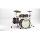 TAMA Starclassic Maple 4-piece shell pack with 22" bass drum, Chrome Shell Hardware TOBACCO SUNBURST MOVINGUI