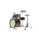 TAMA Starclassic Maple 4-piece shell pack with 22" bass drum, Smoked Black Nickel Shell Hardware TOBACCO SUNBURST MOVINGUI