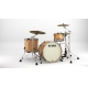 TAMA Starclassic Maple 3-piece shell pack with 22" bass drum, Black Nickel Shell Hardware VINTAGE ANTIQUE MAPLE