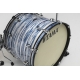 TAMA Starclassic Maple 3-piece shell pack with 22" bass drum, Chrome Shell Hardware BLUE & WHITE OYSTER
