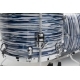 TAMA Starclassic Maple 3-piece shell pack with 22" bass drum, Chrome Shell Hardware BLUE & WHITE OYSTER
