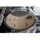 TAMA Starclassic Maple 4-piece shell pack with 22" bass drum, Chrome Shell Hardware BLUE & WHITE OYSTER