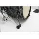 TAMA Starclassic Maple 4-piece shell pack with 22" bass drum, Black Nickel Shell Hardware CHARCOAL SWIRL