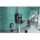 TAMA Starclassic Maple 4-piece shell pack with 22" bass drum, Smoked Black Nickel Shell Hardware SURF GREEN SILK