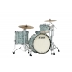 TAMA Starclassic Maple 3-piece shell pack with 22" bass drum, Chrome Shell Hardware SKY BLUE SWIRL