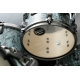 TAMA Starclassic Maple 4-piece shell pack with 22" bass drum, Smoked Black Nickel Shell Hardware SKY BLUE SWIRL