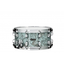 TAMA Starclassic Maple 14"x6.5" Snare Drum, Chrome Shell Hardware SKY BLUE SWIRL