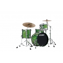 TAMA Starclassic Walnut/Birch 3-piece shell pack with 20" bass drum LACQUER SHAMROCK OYSTER