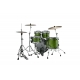 TAMA Starclassic Walnut/Birch 4-piece shell pack with 22" bass drum LACQUER SHAMROCK OYSTER