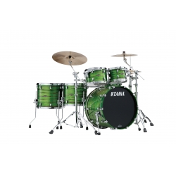 TAMA Starclassic Walnut/Birch 5-piece shell pack with 22" bass drum LACQUER SHAMROCK OYSTER