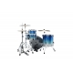 TAMA Starclassic Walnut/Birch 3-piece shell pack with 22" bass drum MOLTEN BLUE ICE FADE