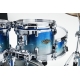 TAMA Starclassic Walnut/Birch 4-piece shell pack with 22" bass drum MOLTEN BLUE ICE FADE