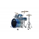 TAMA Starclassic Walnut/Birch 4-piece shell pack with 22" bass drum MOLTEN BLUE ICE FADE