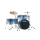 TAMA Starclassic Walnut/Birch 5-piece shell pack with 22" bass drum MOLTEN BLUE ICE FADE