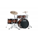 TAMA Starclassic Walnut/Birch 5-piece shell pack with 22" bass drum MOLTEN BROWN BURST