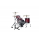 TAMA Starclassic Walnut/Birch 3-piece shell pack with 20" bass drum MOLTEN DARK RASPBERRY FADE