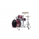 TAMA Starclassic Walnut/Birch 3-piece shell pack with 20" bass drum MOLTEN DARK RASPBERRY FADE