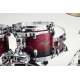 TAMA Starclassic Walnut/Birch 4-piece shell pack with 22" bass drum MOLTEN DARK RASPBERRY FADE