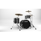 TAMA Starclassic Walnut/Birch 3-piece shell pack with 20" bass drum PIANO BLACK
