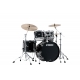 TAMA Starclassic Walnut/Birch 4-piece shell pack with 22" bass drum PIANO BLACK