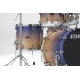 TAMA Starclassic Walnut/Birch 4-piece shell pack with 22" bass drum SATIN PURPLE ATMOSPHERE FADE