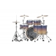 TAMA Starclassic Walnut/Birch 5-piece shell pack with 22" bass drum SATIN PURPLE ATMOSPHERE FADE