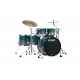 TAMA Starclassic Walnut/Birch 5-piece shell pack with 22" bass drum SATIN SAPPHIRE FADE