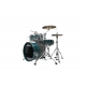 TAMA Starclassic Walnut/Birch 5-piece shell pack with 22" bass drum SATIN SAPPHIRE FADE